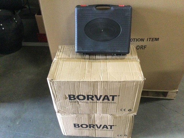 Ca. 12x portable gasstel borvat, zwart - afbeelding 4 van  5