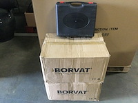 Ca. 12x portable gasstel borvat, zwart - afbeelding 1 van  4