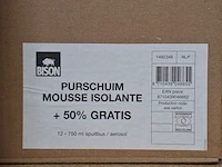 Ca. 12x purschuim, bison, 750 ml - afbeelding 3 van  3