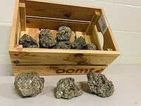 Ca. 12x pyriet clusters - afbeelding 1 van  6