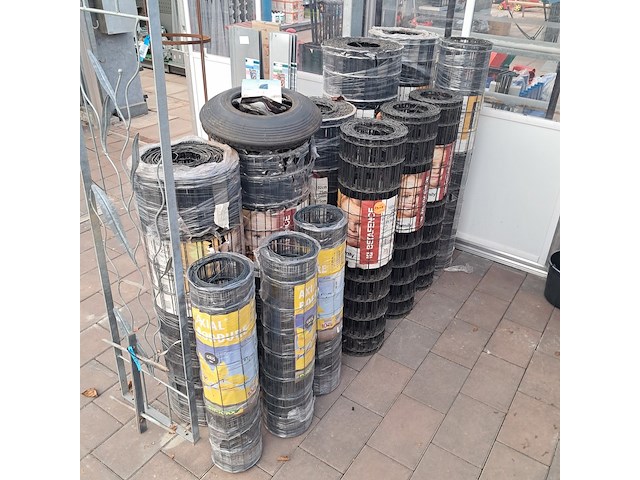 Ca. 12x rol afrastering en borders, o.a. pantanet - afbeelding 7 van  14