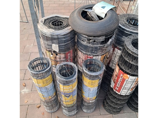 Ca. 12x rol afrastering en borders, o.a. pantanet - afbeelding 8 van  14