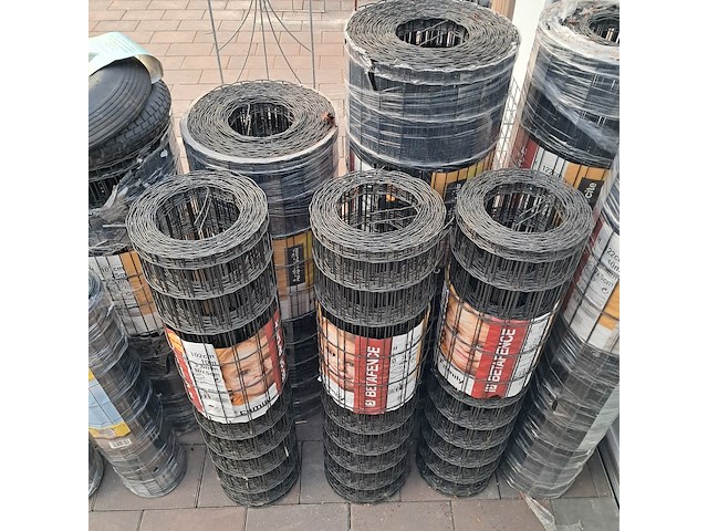 Ca. 12x rol afrastering en borders, o.a. pantanet - afbeelding 9 van  14