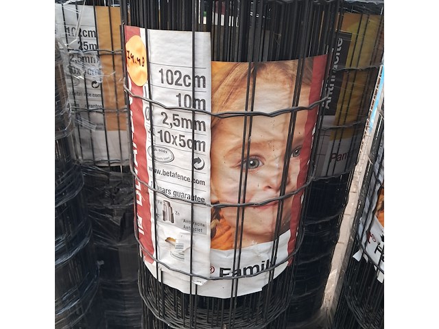 Ca. 12x rol afrastering en borders, o.a. pantanet - afbeelding 13 van  14