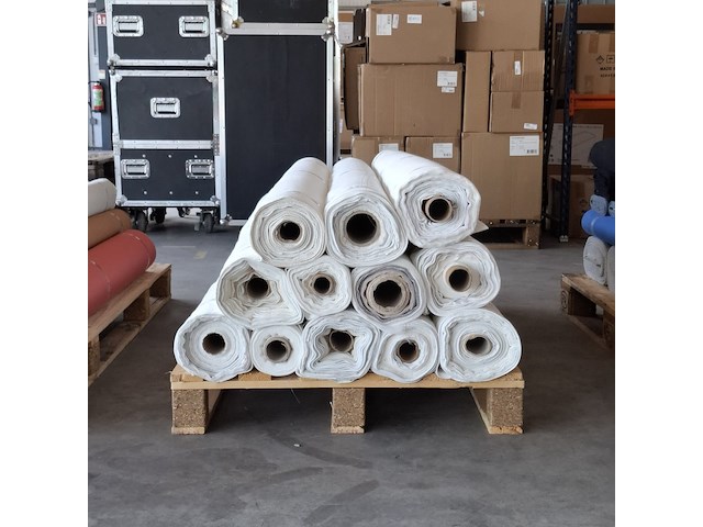 Ca. 12x rol inbetween gordijnstof | assorti, offwhite - afbeelding 2 van  7