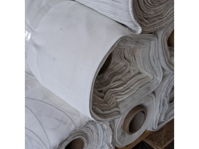 Ca. 12x rol inbetween gordijnstof | assorti, offwhite - afbeelding 6 van  7
