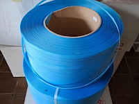 Ca 12x rol ruban pp band, blauw - afbeelding 2 van  3