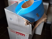 Ca 12x rol ruban pp band, blauw