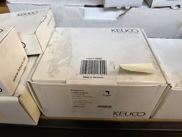 Ca. 12x sanitair/badkamer accessoires en toebehoren, keuco - afbeelding 5 van  8