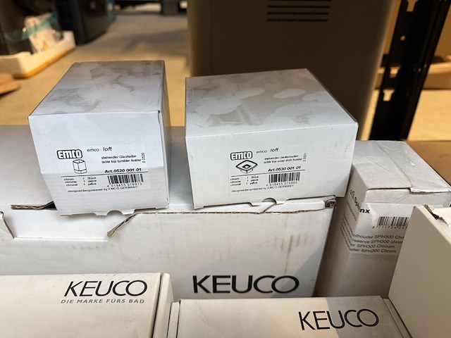 Ca. 12x sanitair/badkamer accessoires en toebehoren, keuco - afbeelding 7 van  8