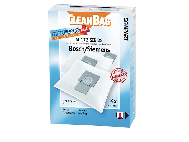Ca. 12x stofzuigerzakken - type p - bbz41fp - vz41afp cleanbag - afbeelding 1 van  2