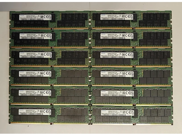 Ca. 12x strip 128 gb ram ecc geheugen ddr4 - afbeelding 2 van  2