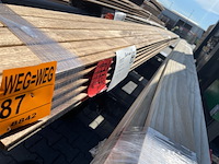 Ca. 12x thermo fraké barcode profiel, 20x140mm, lengte 425cm - afbeelding 2 van  3