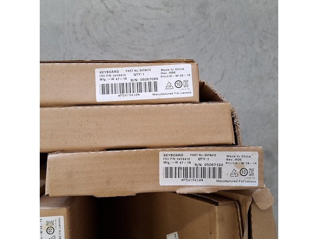 Ca. 12x toetsenbord, lenovo - afbeelding 5 van  6