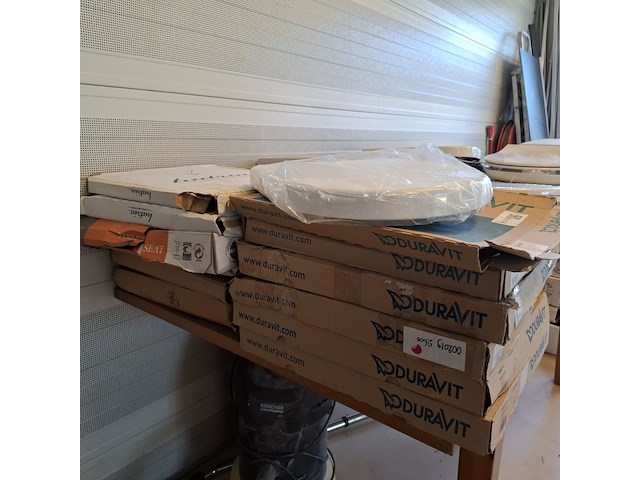 Ca. 12x toiletzitting/deksel o.a. 6x duravit - afbeelding 1 van  9