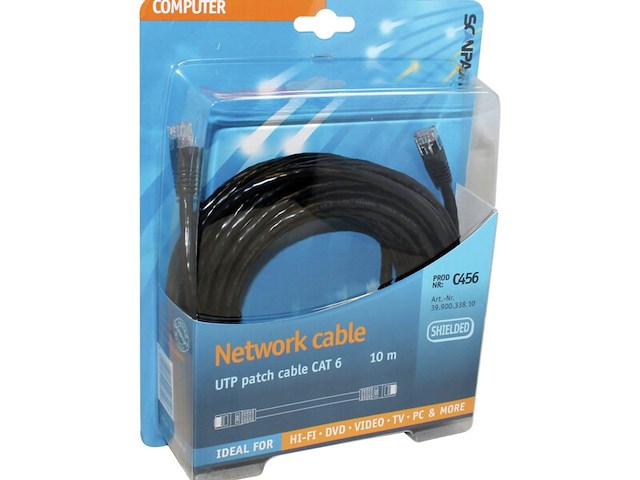 Ca. 12x utp kabel 10 meter scanpart - afbeelding 1 van  2