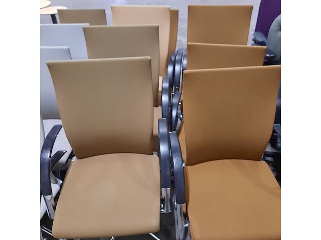 Ca. 12x vergaderstoel, ahrend, o.a. design by sigard rothe - afbeelding 7 van  9