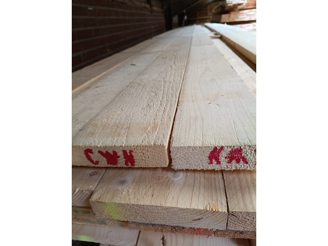 Ca. 12x vuren planken - afbeelding 3 van  4