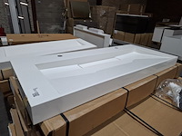 Ca. 12x wastafel sienna 1200, glans wit - afbeelding 1 van  7