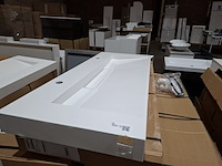 Ca. 12x wastafel sienna 1200, glans wit - afbeelding 3 van  7