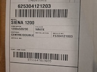 Ca. 12x wastafel sienna 1200, glans wit - afbeelding 7 van  7