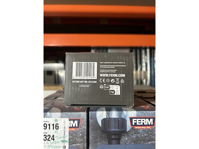 Ca. 12x watertimer, 2x sproeier, ferm - afbeelding 6 van  7