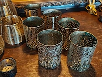 Ca. 12x waxinelicht houders - afbeelding 3 van  3