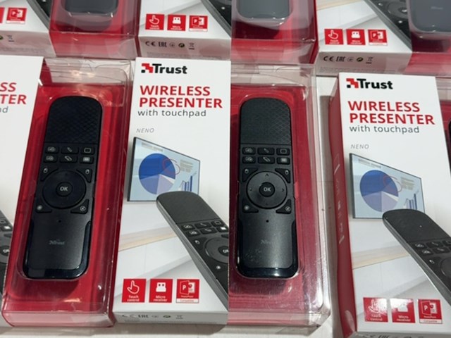 Ca. 12x wireless touch pad presenter, trust, neno - afbeelding 2 van  3