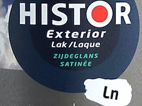 Ca. 12x zijdeglanslak basis 500 ml histor, exterior, wit - afbeelding 2 van  2