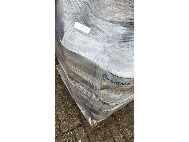 Ca. 130 liter diverse merken industrielakken , sigma, cronolin, schaepman, verschillende kleuren - afbeelding 3 van  3