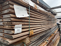 Ca. 130x douglas wisselsponning, 16x190mm, lengte 400cm - afbeelding 2 van  3