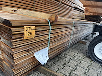 Ca. 130x douglas wisselsponning/halfhoutsrabat, 18x190mm, lengte 500cm - afbeelding 2 van  3