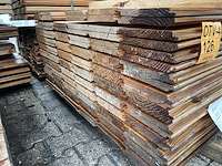 Ca. 130x douglas wisselsponning/halfhoutsrabat, 18x190mm, lengte 500cm - afbeelding 3 van  3