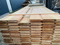 Ca. 130x douglas wisselsponning/halfhoutsrabat, 18x190mm, lengte 500cm - afbeelding 3 van  3