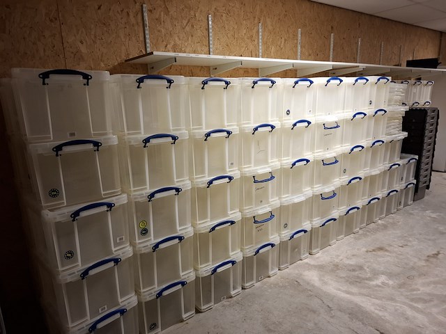 Ca 130x kunststof opbergbak - afbeelding 2 van  8