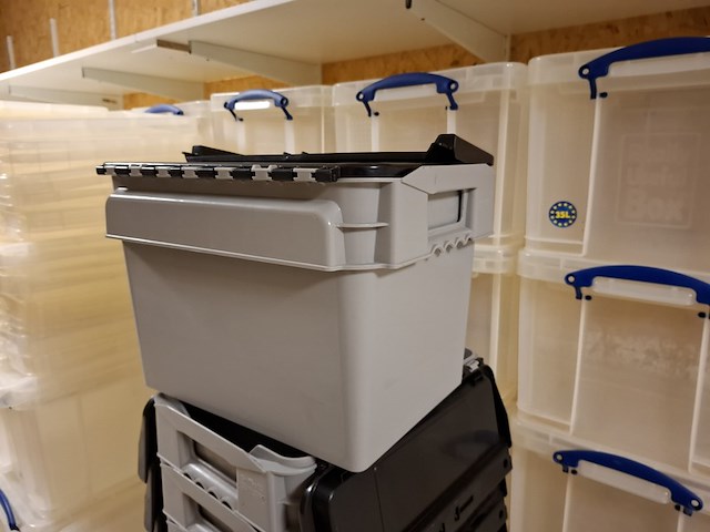 Ca 130x kunststof opbergbak - afbeelding 6 van  8