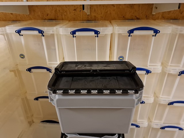 Ca 130x kunststof opbergbak - afbeelding 8 van  8