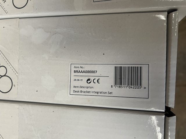 Ca. 130x montageset voor bureaubeugel, sam creative - afbeelding 2 van  3