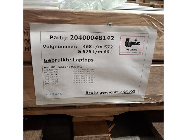 Ca. 131x laptop, hp, o.a. elitebook 855 - afbeelding 11 van  19
