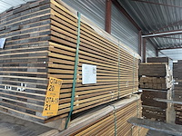 Ca. 132x guyana ipé planken geschaafd, 21x90mm, lengte 215cm - afbeelding 4 van  4