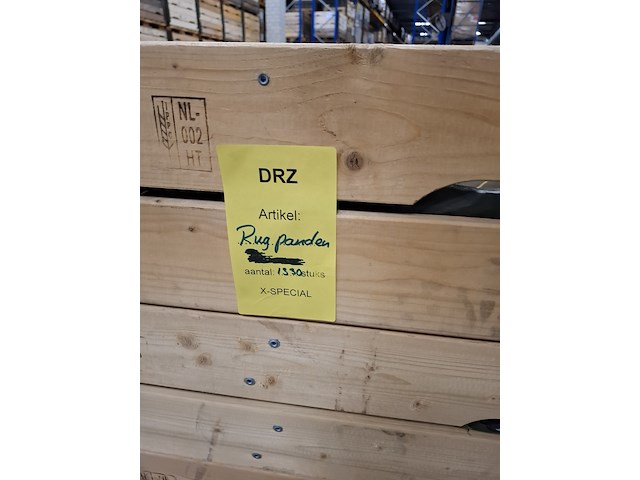 Ca. 1330x rugpanden woodland print - afbeelding 2 van  9