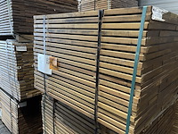 Ca. 133x guyana ipé planken geschaafd, 25x145mm, lengte 100cm - afbeelding 4 van  4