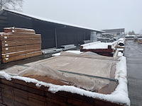 Ca. 133x guyana ipé planken geschaafd, 25x145mm, lengte 125cm - afbeelding 1 van  3