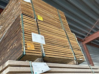 Ca. 133x guyana ipé planken geschaafd, 25x145mm, lengte 125cm - afbeelding 4 van  4