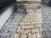 Ca. 135x douglas design- triple- deens profiel zwart gecoat, 22x142mm, lengte 400cm - afbeelding 3 van  3