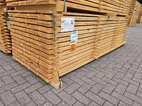 Ca. 135x douglas planken fijnbezaagd, 22x200mm, lengte 300cm - afbeelding 4 van  4