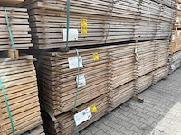 Ca. 135x douglas planken fijnbezaagd, 22x200mm, lengte 400cm - afbeelding 4 van  4