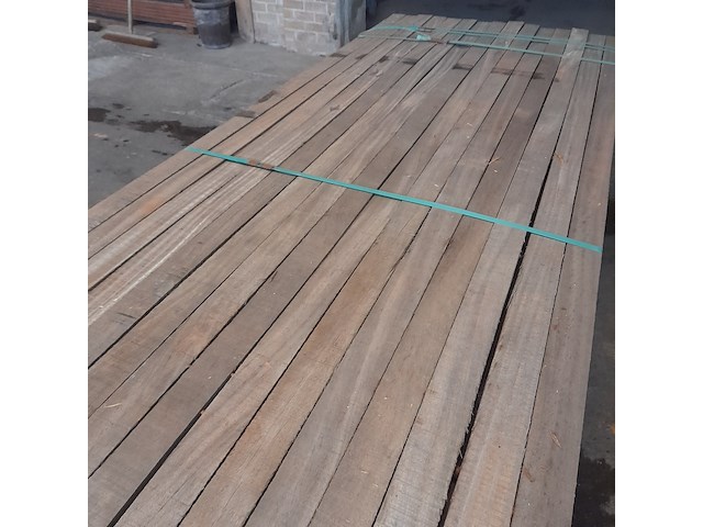 Ca. 135x hardhouten paal, 7 x 7 x 350 cm - afbeelding 4 van  6