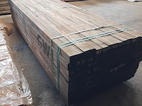 Ca. 135x hardhouten paal, 7 x 7 x 350 cm - afbeelding 6 van  6