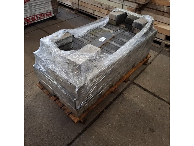 Ca. 135x straatsteen wf, beton, zwart - afbeelding 2 van  6